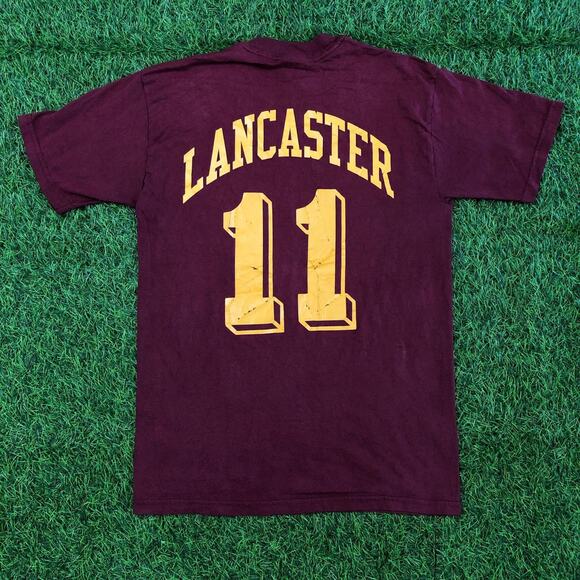 Men’s Maroon Richmond Burton Rockets Soccer Graphic Tee - Picture 2 of 4